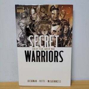 Secret Warriors Vol 2 God of Fear War Marvel Comics Hard Cover Book Premiere Edi